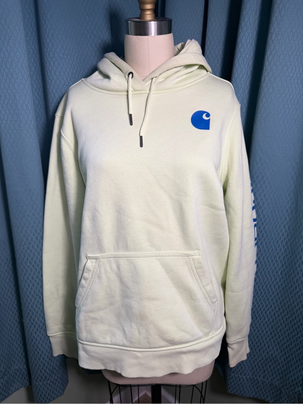Carhartt Green Pullover Relaxed Fit Hoodie - Women's